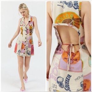 BDG Jasper Shift Mini Dress - size L